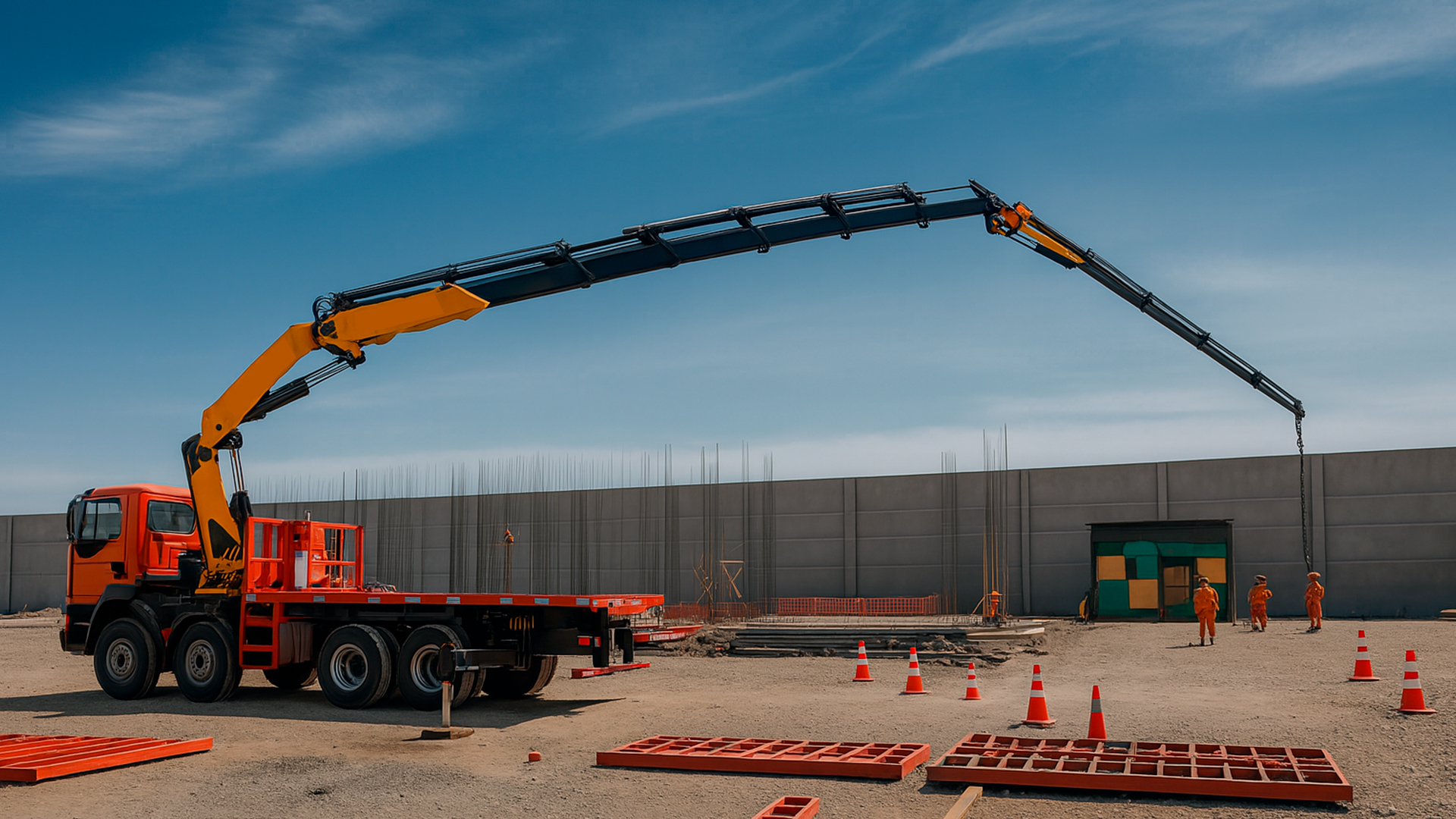 Camiones Pluma Industriales