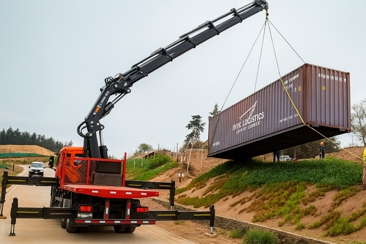 Camión Pluma Mediano