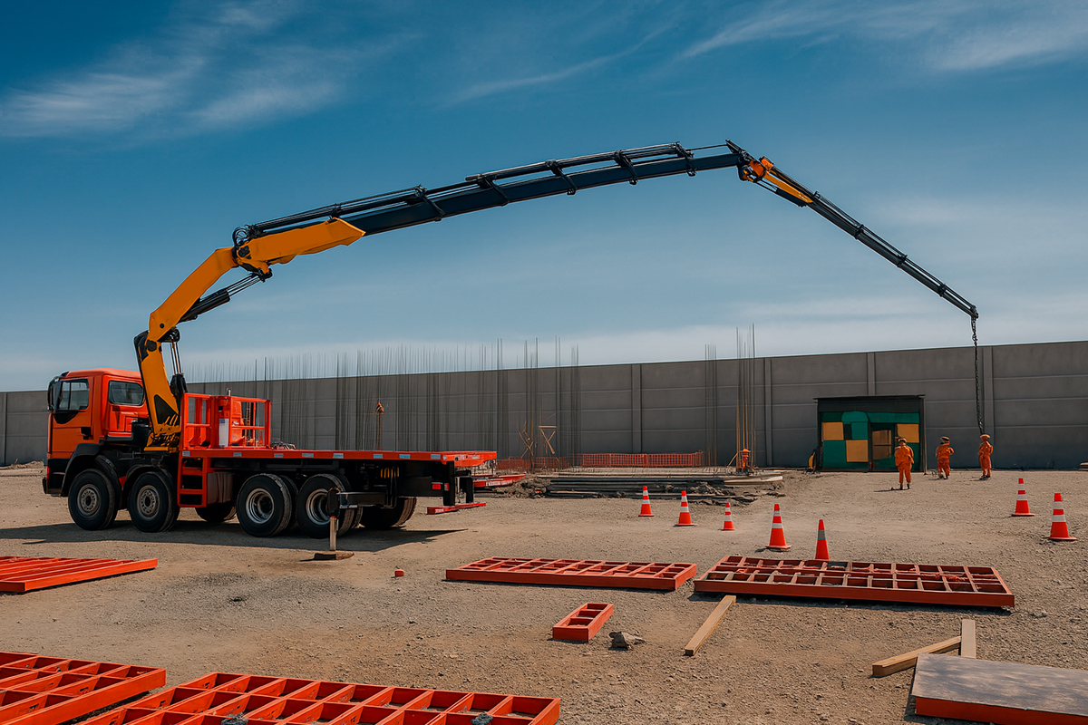 Camión Pluma Todo Terreno