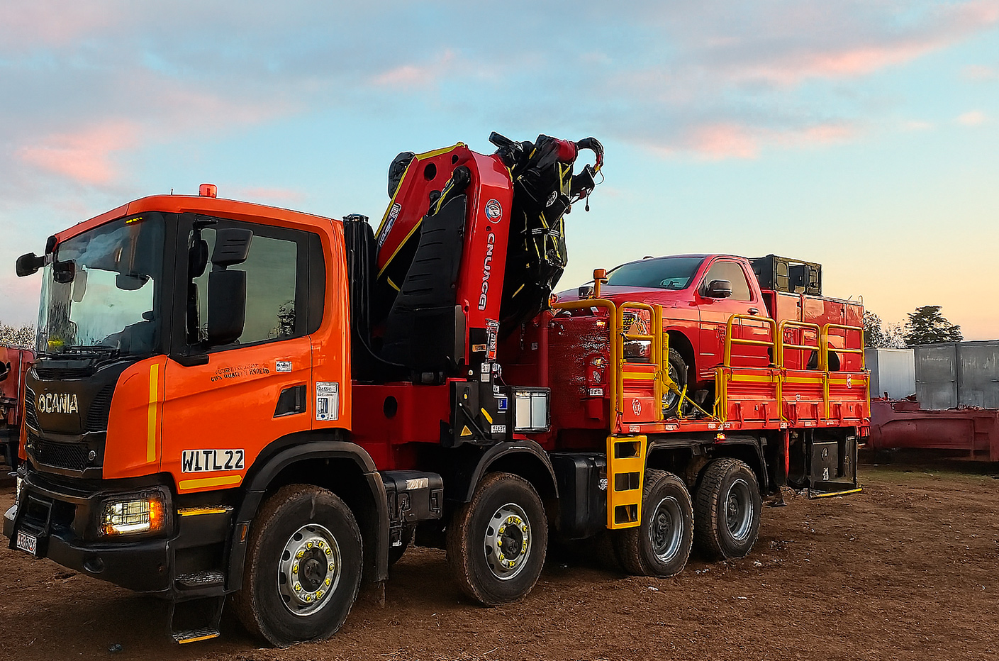 Camión Pluma de Alto Rendimiento